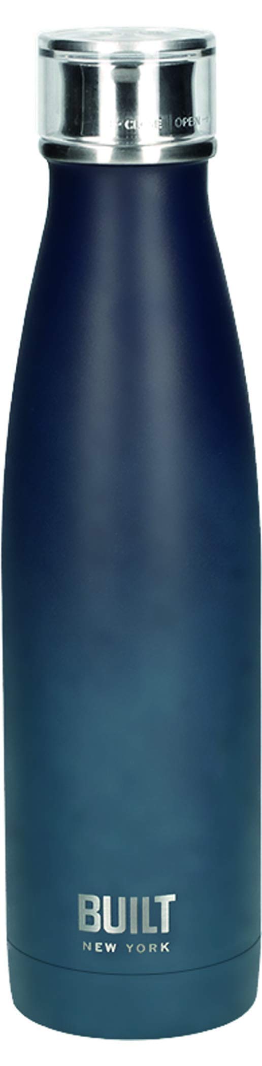 Built Perfect Seal Leakproof Insulated Water Bottle/Thermal Flask, Stainless Steel, 480 ml