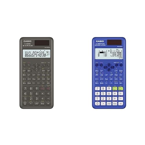 Casio FX300MSPLUS2 Scientific 2nd Edition Calculator, with New Sleek