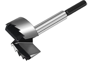 NIBBLAX 75mm Forstner Drill Bit for Woodworking, 3 Inch Forstner Bit Wood Drill Bits for Holes, Hinge Cutter (Ø75mm, Length 1