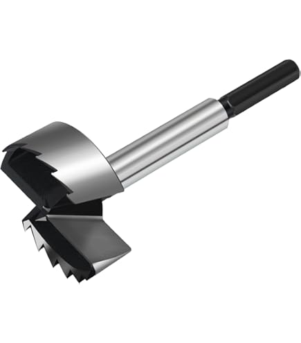 Yonico Forstner 3/8 In. Dia. 3/8 In. Shank Solid Hardened Steel Forstner Bit 43005S - The Home Depot