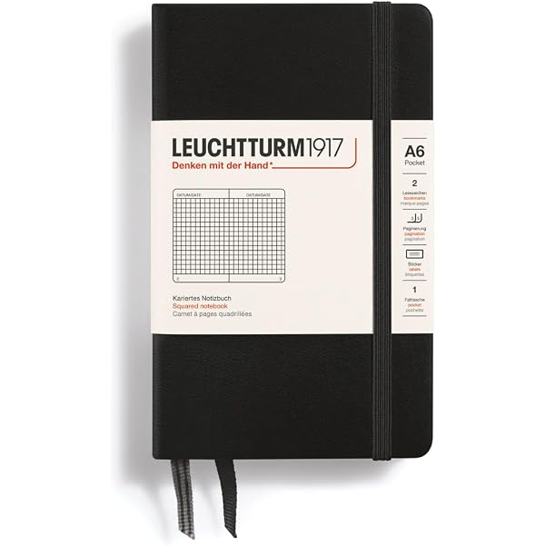 Amazon.com : LEUCHTTURM1917 - Notebook Softcover Medium A5-123