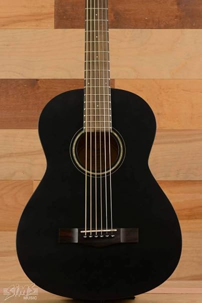 Amazon Com Fender Fsr Ma 1 3 4 Size Steel String Acoustic Guitar Matte Black Musical Instruments
