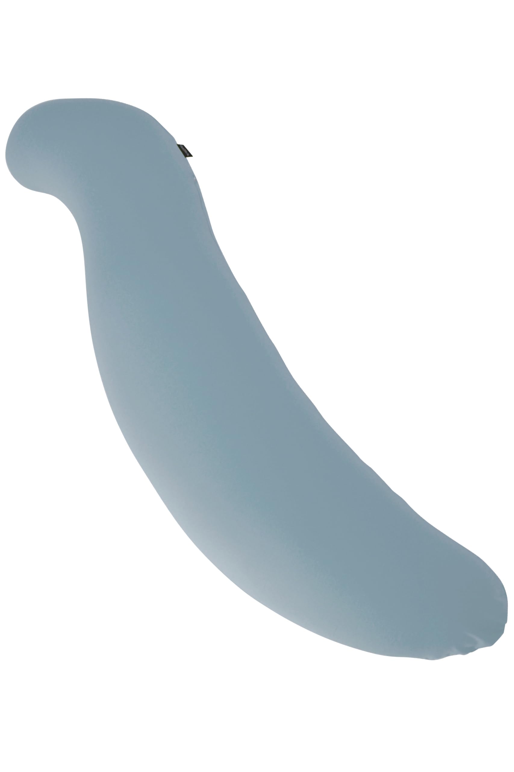 金鵄 抱き枕 日本製ビーズ クッション 115x20 S字型 (ナイロン, のびのび ライトブルー)商品画像