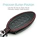 MECHCOS Compatible with Nissan Altima Maxima Murano Pathfinder Armada Rogue Titan Sentra Versa Infiniti JX35 Q50 Q60 QX60 QX50 QX80 Leather Key Fob Cover Case Keychain Holder Protector