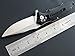 Eafengrow EF339 Folding Knife D2 Blade and G10 Handle with Clip Folding Camping Knives Outdoor Pocket Knives (black)