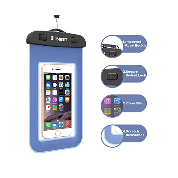Waterproof-Case-Waterproof-Pouch-Blusmart-Dry-Bag-for-IPhone-7-6s-6-6-Plus-5s-Samsung-Galaxy-s6-s6-Edge-s5-s4-Note-4-HTC-LG-Sony-Nokia-Motorola-up-to-60-inch-Blue