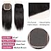 Ur Beautiful 8A Brazilian Straight Bundles With Closure 10 12 14 +10 Inch Brazilian Straight Hair 3 Bundles With Lace Closure Free Part 100% Virgin Brazilian Hair Bundles Natural Black Color