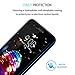 [3 Pack] LK Screen Protector for LG K10 2018 / LG K30, [Full Cover] Tempered Glass with Lifetime Replacement Warranty (Black)