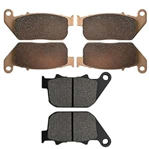 Amazon.com: AHL Front & Rear Brake Pads Set for XL1200 R Sportster