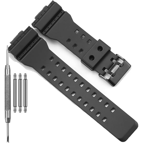 Amazon.com: Replacement Strap Compatible with Casio GM-2100 Black