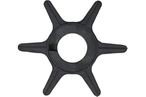 MARKGOO Water Pump Impeller 47-F433065-2 for Sea King Chrysler Force 2 Stroke Outboard 25 35 45 50 55 HP Boat Motor Engine Parts Replacement Sierra 18-45003 47-F633065-1