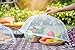 GIDABRAND (4 Pack) Luxury Mesh Food Covers for Outdoors | Large Pop-Up Food Cover Tents | Highly Durable Picnic Food Covers | Easy to Use Food Umbrella | Keep Flies Away with This Outdoor Food Covers