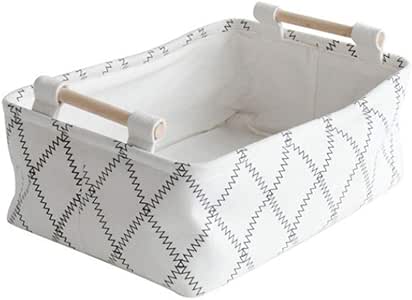 SUNAYV Cesto De La Ropa Cesta De Almacenamiento De Lona Grande con