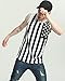 FCYOSO Men's American Flag Printed Athletic Training Pullover Tank Top Shirt (Large, Black)
