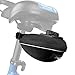 jntworld Waterproof Bike Saddle Bag Under Seat Bike Bag Mountain Bike EVA Nylon Shell Cycling Tail Bag