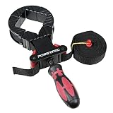 POWERTEC 71101 Deluxe Quick Release Band Clamp | Woodworking Frame Clamping Strap Holder