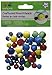 Craftwood Round Beads, 10-16mm, Assorted Colors, 50 Pieces