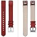 Adepoy Fitbit Alta Bands and Alta HR Bands, Leather Replacement Wrist Bands for Fitbit Alta HR and Fitbit Alta Red