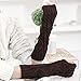 2 Pair Women's Hand Crochet Winter Warm Fingerless Arm Warmers Gloves