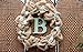 Craft Burlap Ribbon No Fray Edges 4 Inches by 50 Yards Wreath Ribbon
