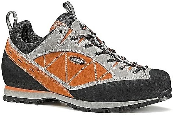 Amazon Com Asolo Distance Shoe Men S Orange Silver 10 5 Hiking Shoes