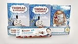 New 6 pack chocolate egg surprise toy Thomas & Friends FREE KINDER BAR