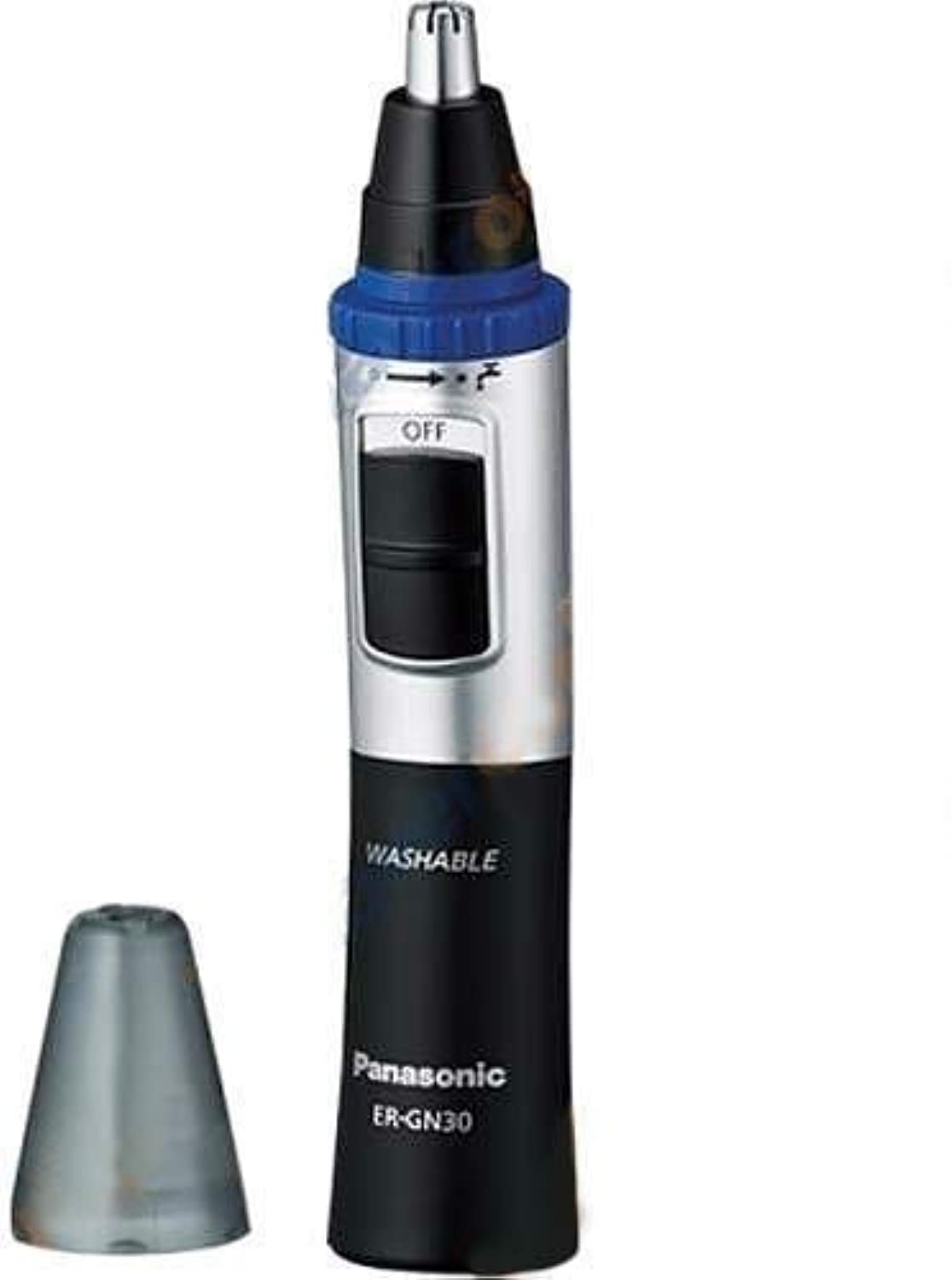 Panasonic ER-GN30-K Nose Ear & Hair Trimmer, Wet/Dry