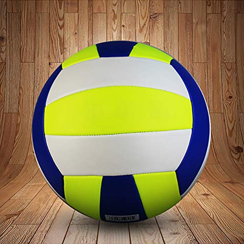 Balight Volleyball Ball Indoor Outdoor Volley Game Training Soft Touch Leather Volleyball Ball Official Size 5 Volleyball with Needle