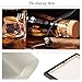 sechars - 4 Panel Modern Canvas Wall Art for Wall Whisky and Cigarette Picture Poster Print for Home Kitchen Bar Pub Western Decor Liquor Wall Art with Wood Frame Ready to Hang