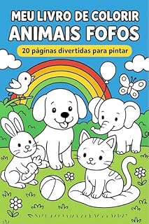 Livro Meu livro de colorir: Animais fofos