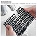 Ultra Thin Crystal Keyboard Cover Compatible with MacBook Air 13, 2015 or Older MacBook Pro 13
