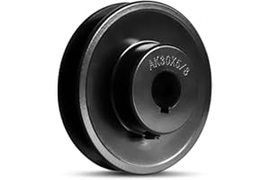 MINERGUY AK30-5/8 Single Groove Web Sheaves, 3" OD 5/8 Inch Bore V-Belt Sheave, A Belt Section, for V-Belt