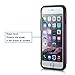 iPhone 6S Case, technext020 Slim Hybrid Dual Layer Silicone Bumper Case Hard Cover for Apple iPhone 6 and iPhone 6S Purple