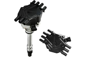 THEBIGDEALS EFI Distributor for 1995-2007 Chevy GM V6 4.3L 262 Ignition Distributor 6 Cylinders Vortec with Black Cap