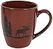 DEI 25656 Woodland Moose Stoneware Mug, 12-Ounce