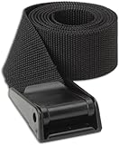 Caddis 1.5-Inch Black Nylon Wader Belt, Outdoor Stuffs