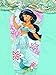 Disney Princess Jasmine Girls Fantasy Pajamas (4, Jasmine Teal)