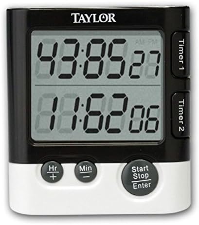 Taylor 5828 Dual Event Digital Timer and Clock