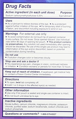 Thera Tears Lubricant Eye Drops, (pack of 2) - Thumbnail 4