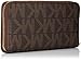 MICHAEL Michael Kors Women's Large Jet Set Logo Phone Case, Brown