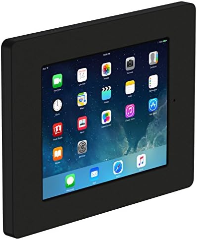 VidaMount Black Covered Home Button VESA Enclosure Compatible with iPad (5th / 6th Gen) 9.7"/Pro 9.7", Air 1/2