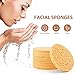 Facial Sponges, MAXSOFT Compressed 100% Natural Cellulose Facial Cleansing Sponges-50 Count