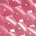SHG Store 6mm Round Pink Cat Eye Beads Strand 15 Inch Jewelry Handmade DIY Beads