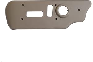 KYYET Fits For 2003-2007 Chevrolet GMC Tan Front Driver Left Power Seat Switch Housing Trim Bezel Panel Replace 88941682