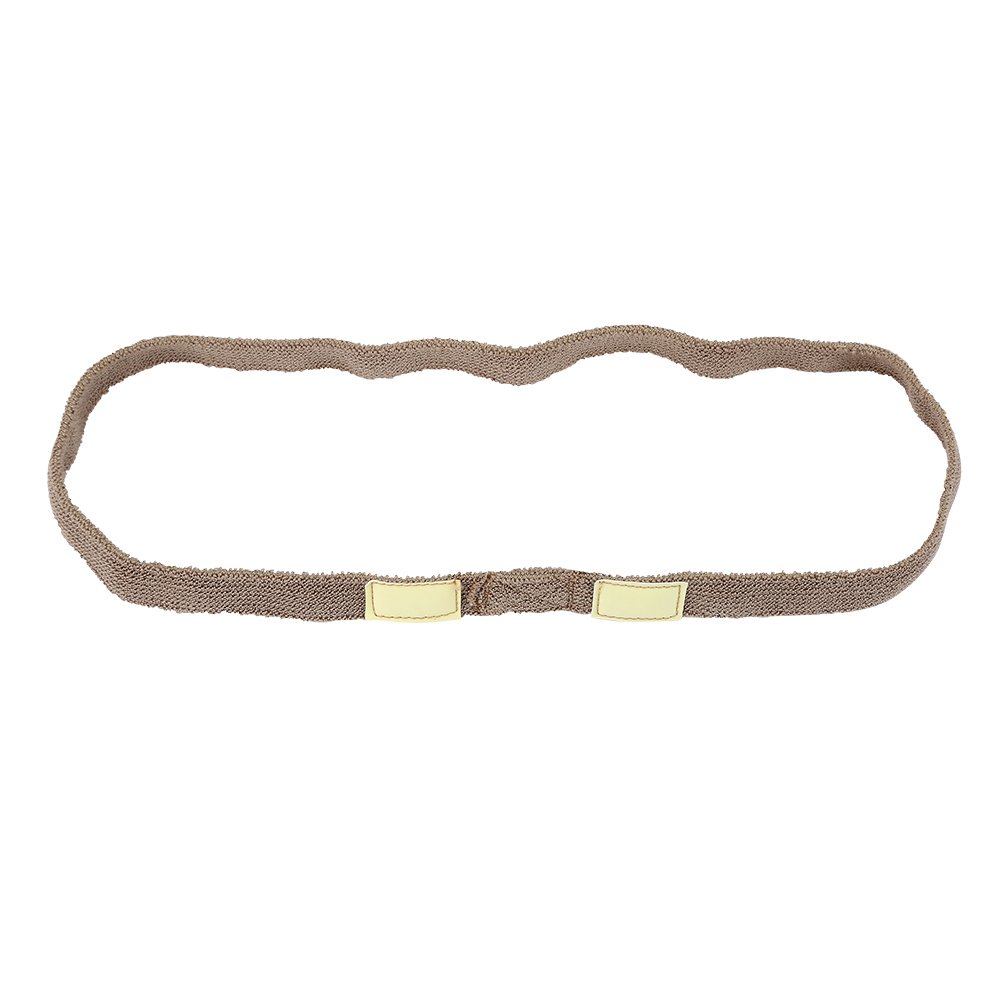 Reflective Camo Strap Band for M1/M88 MICH Helmet Accessory Belt for Outdoor Activities (Brown)