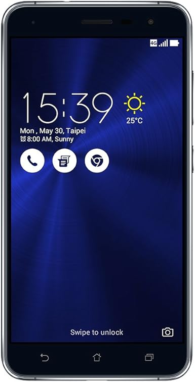 Asus Zenfone 3 Ze5kl 32gb Sapphire Black 5 2 Inch Dual Sim 3gb Ram Unlocked International Model Amazon Com