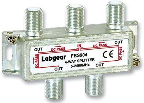 Labgear SPLITTER 4-WAY POWER PASS FBS904
