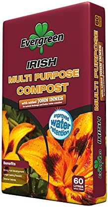 Evergreen Multi Purpose Compost + John Innes 60 Ltr - 1 x 60 Ltr Large Bag