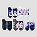 STAR WARS Women's 5-pack Episode 7 No Show Socks, DARK PURPLE, 9-11