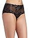 Natori Womens Feathers Brief Panty,Black,Large